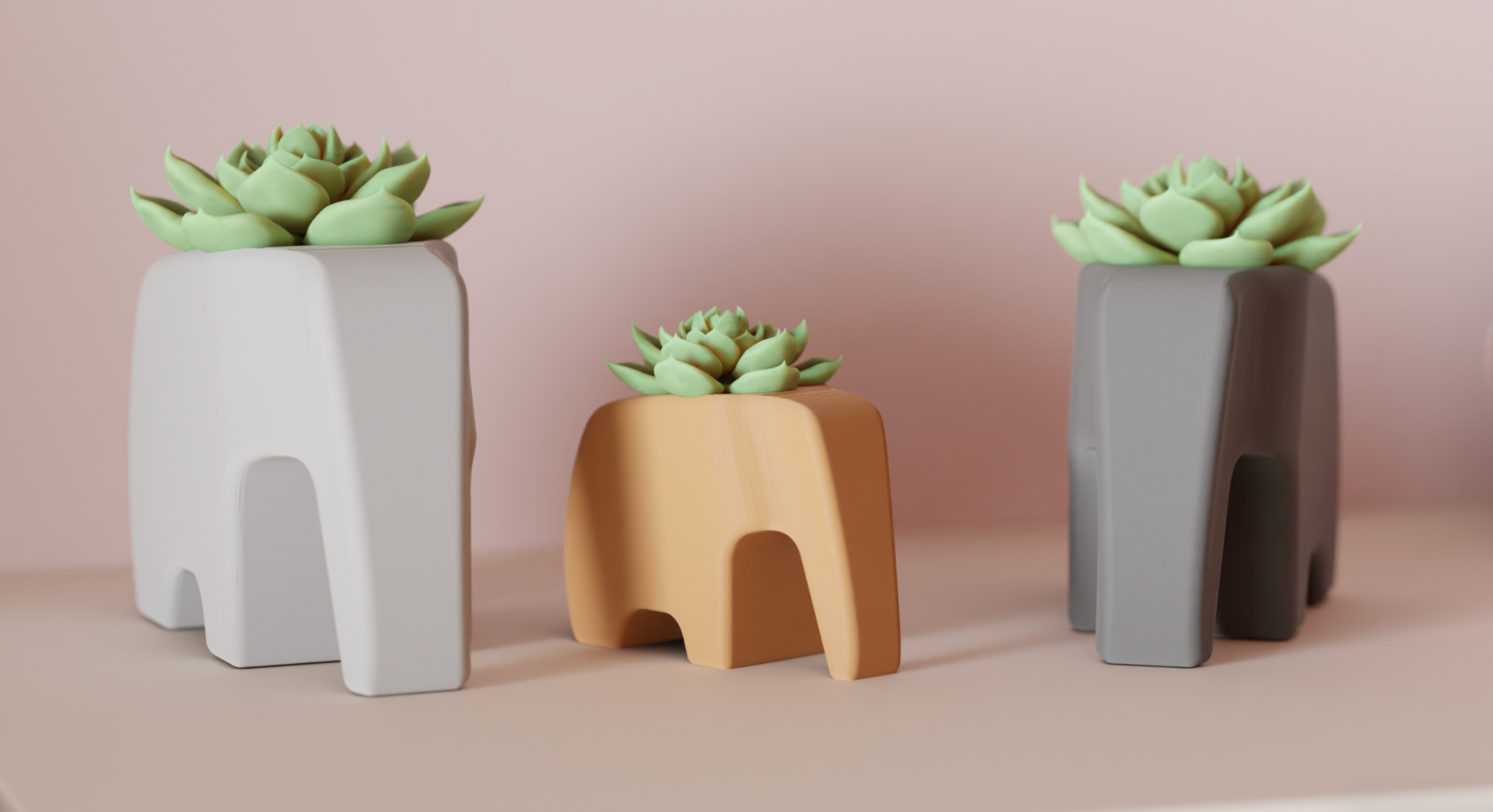 Elephant planter