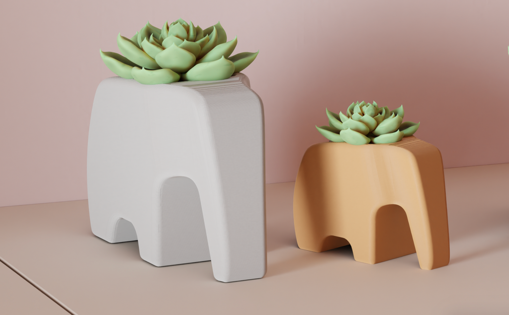 Elephant planter