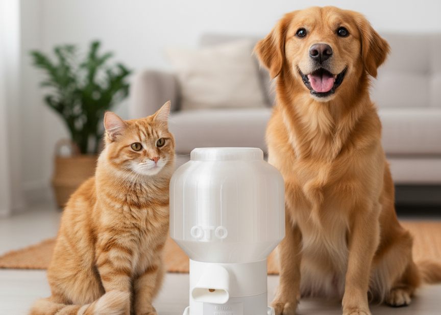 checkout the images of OTO feeder from product images and make the feeder accordingly 